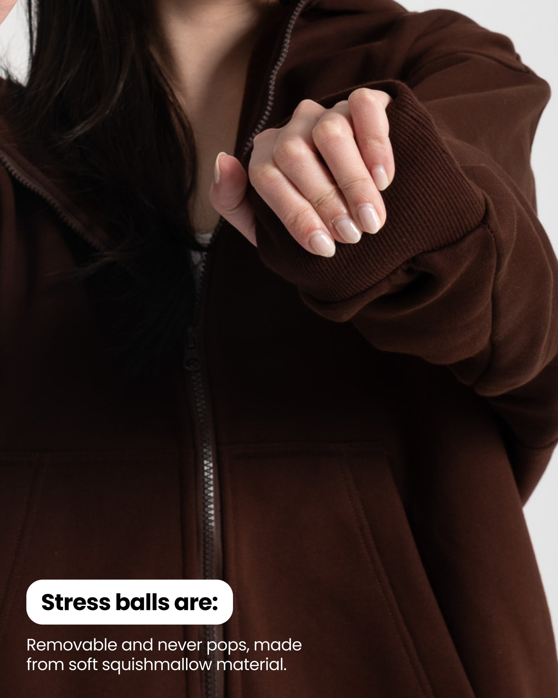 ADHD & Anxiety Relief Zip-Up Hoodie