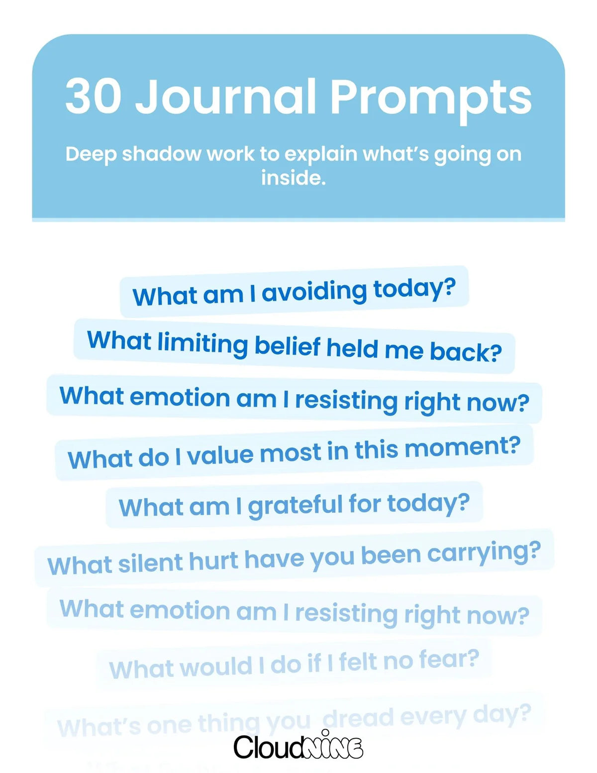 30 Journal Prompts Zerya