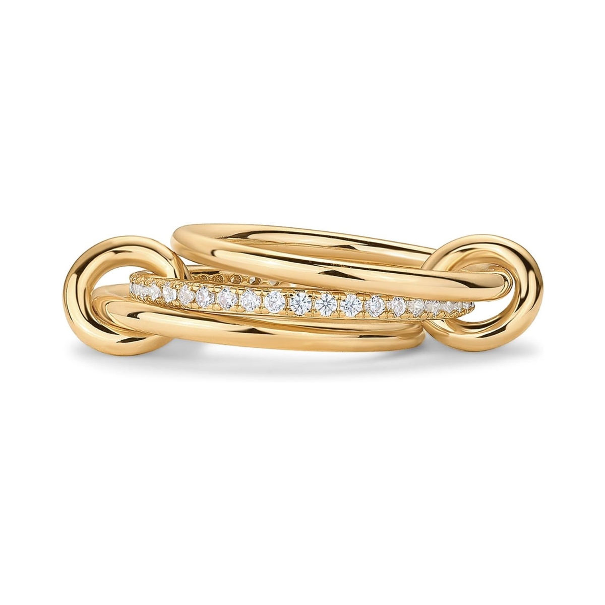 Pavoi Stacked Ring (14k Gold-Plated)