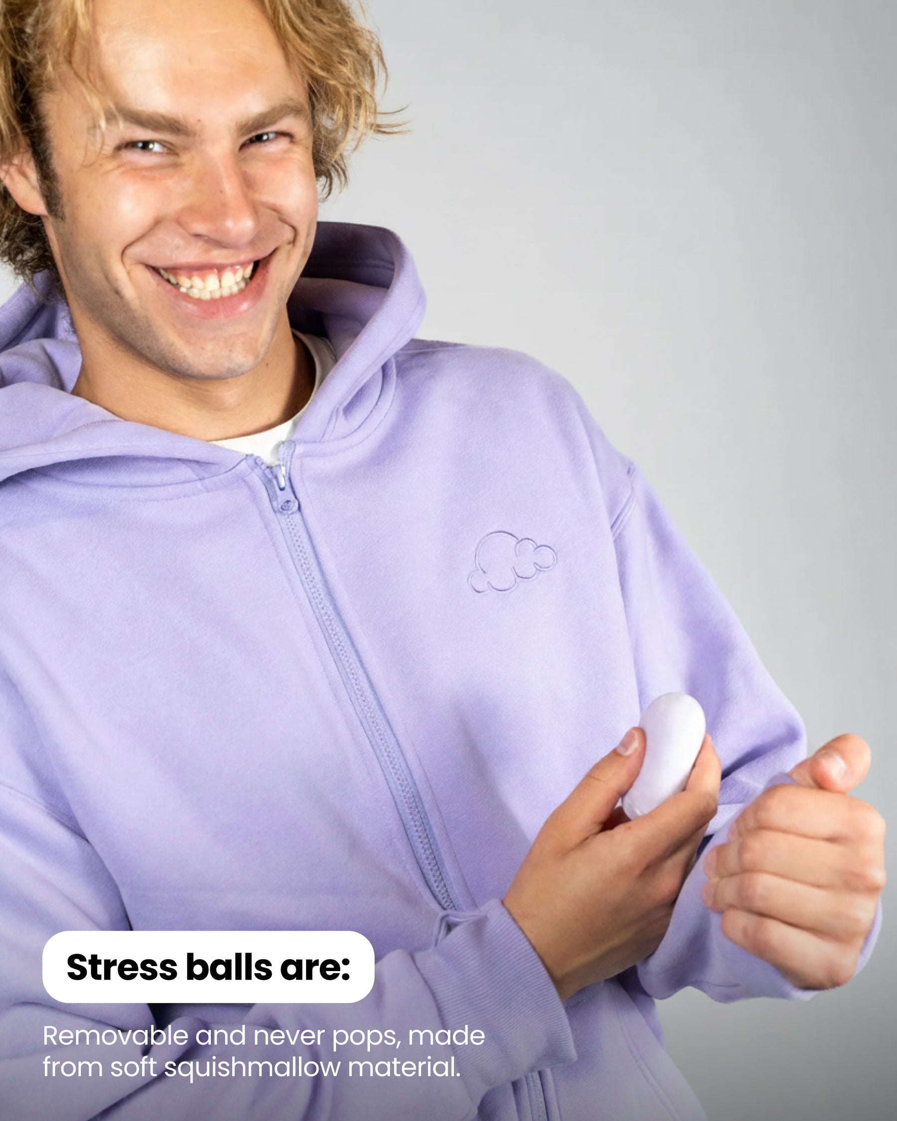 ADHD & Anxiety Relief Zip-Up Hoodie
