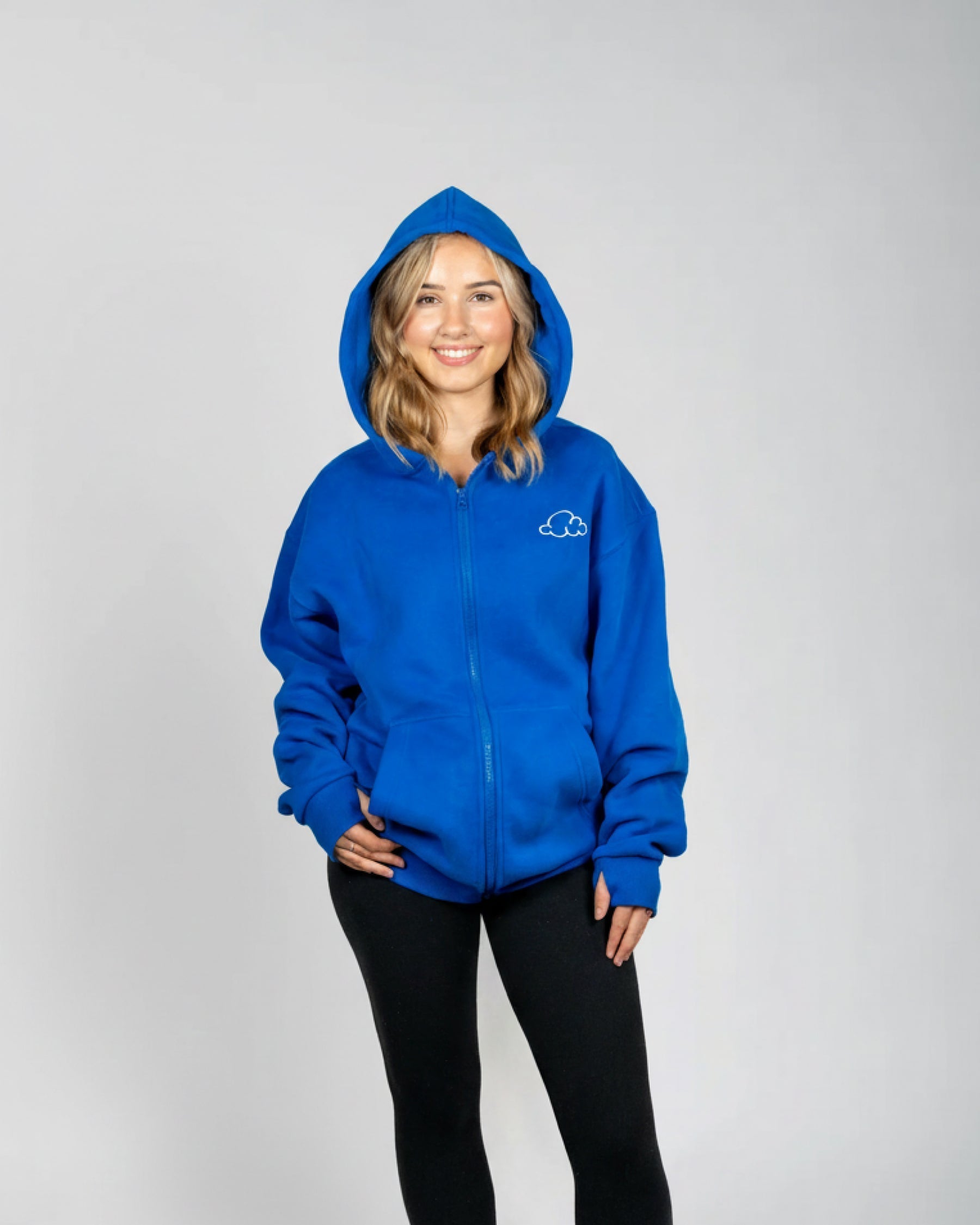 ADHD & Anxiety Relief Zip-Up Hoodie